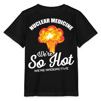 NUC Med Squad, Médecine nucléaire - T-shirt bio MINI CREATOR Stanley/Stella Enfant - noir - Devant - Mikhail (115cm)