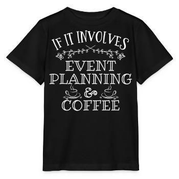 Event Planning, Event Planner - Stanley/Stella MINI CREATOR Kids’ T-Shirt - black - Front - Mikhail (115cm)