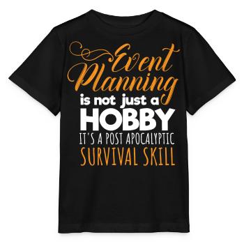 Event Planning, Event Planner - Stanley/Stella MINI CREATOR Kids’ T-Shirt - black - Front - Mikhail (115cm)