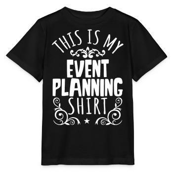 Event Planning, Event Planner - Stanley/Stella MINI CREATOR Kids’ T-Shirt - black - Front - Mikhail (115cm)