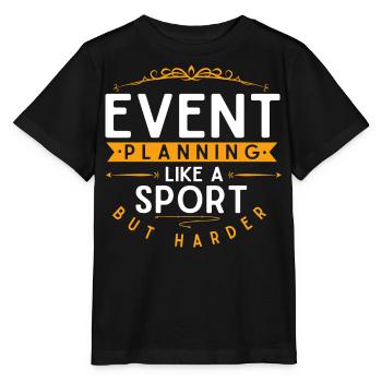 Event Planning, Event Planner - Stanley/Stella MINI CREATOR Kids’ T-Shirt - black - Front - Mikhail (115cm)