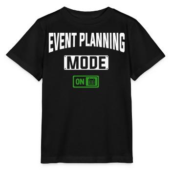 Event Planning, Event Planner - Stanley/Stella MINI CREATOR Kids’ T-Shirt - black - Front - Mikhail (115cm)