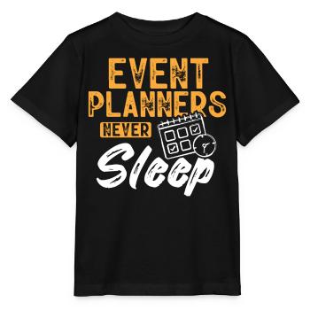 Event Planning, Event Planner - Stanley/Stella MINI CREATOR Kids’ T-Shirt - black - Front - Mikhail (115cm)