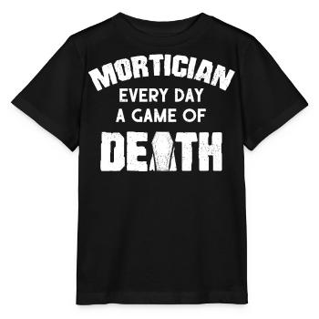 Corpse Keepers, Undertakers, Funeral Homes - Stanley/Stella MINI CREATOR Kids’ T-Shirt - black - Front - Mikhail (115cm)