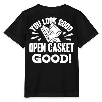 Corpse Keepers, Undertakers, Funeral Homes - Stanley/Stella MINI CREATOR Kids’ T-Shirt - black - Front - Mikhail (115cm)