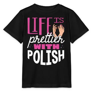 Nail technician, Nail service, Nails, Nailstalon - Stanley/Stella MINI CREATOR Kids’ T-Shirt - black - Front - Mikhail (115cm)