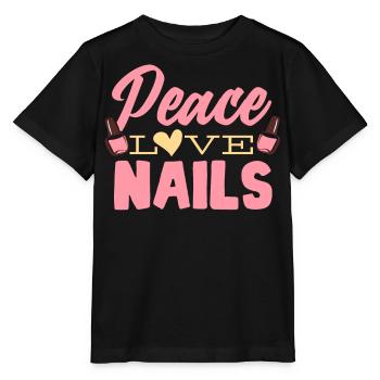 Nail technician, Nail service, Nails, Nailstalon - Stanley/Stella MINI CREATOR Kids’ T-Shirt - black - Front - Mikhail (115cm)