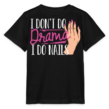 Nail technician, Nail service, Nails, Nailstalon - Stanley/Stella MINI CREATOR Kids’ T-Shirt - black - Front - Mikhail (115cm)