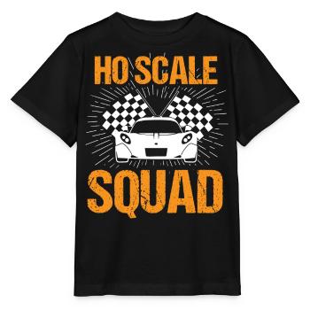 Slot car, slot car racing - Stanley/Stella MINI CREATOR Kids’ T-Shirt - black - Front - Mikhail (115cm)
