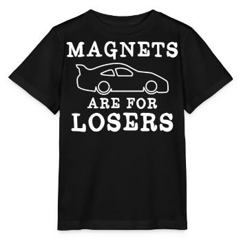 Slot car, slot car racing - Stanley/Stella MINI CREATOR Kids’ T-Shirt - black - Front - Mikhail (115cm)