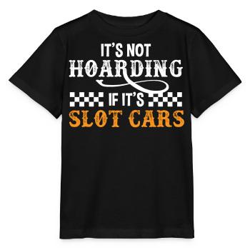 Slot car, slot car racing - Stanley/Stella MINI CREATOR Kids’ T-Shirt - black - Front - Mikhail (115cm)