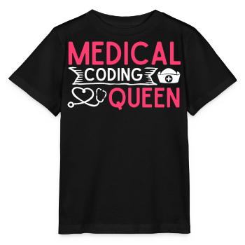 Medical Encoder Medical Programmer - Stanley/Stella MINI CREATOR Kids’ T-Shirt - black - Front - Mikhail (115cm)
