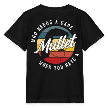 propriétaire de mulet, mulet - T-shirt bio MINI CREATOR Stanley/Stella Enfant - noir - Devant - Mikhail (115cm)