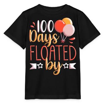 100 days school, 100 days smarter, school - Stanley/Stella MINI CREATOR Kids’ T-Shirt - black - Front - Mikhail (115cm)