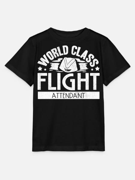 Flugbegleiter, Für Flugbegleiter, Flugbegleiter - Stanley/Stella Kinder T-Shirt MINI CREATOR - Schwarz