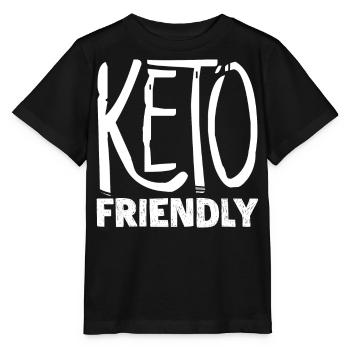 Régime Keto, régime sans glucides, céto - T-shirt bio MINI CREATOR Stanley/Stella Enfant - noir - Devant - Mikhail (115cm)