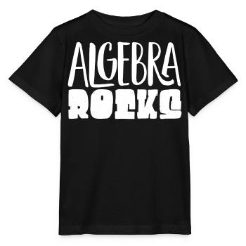 Algebra, Analysis, Wissenschaft, Mathematik - Stanley/Stella Kinder T-Shirt MINI CREATOR  - Schwarz - Vorne - Mikhail (115cm)