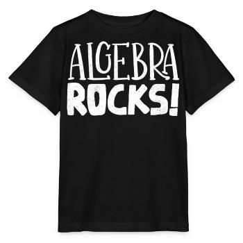 Algebra, Analysis, Wissenschaft, Mathematik - Stanley/Stella Kinder T-Shirt MINI CREATOR  - Schwarz - Vorne - Mikhail (115cm)