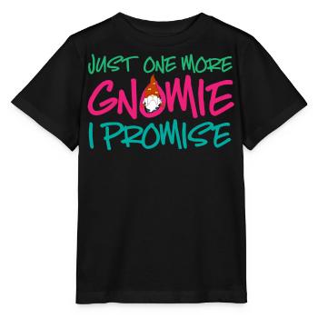 Gnome - Gnome Collecting - Gnome Collector - Stanley/Stella MINI CREATOR Kids’ T-Shirt - black - Front - Mikhail (115cm)