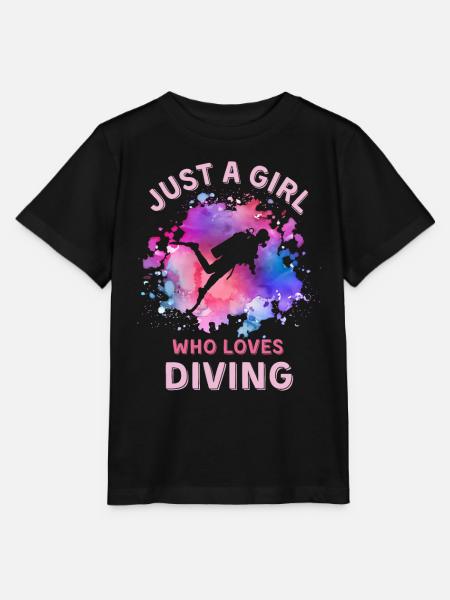 Frauen Tauchen Mädchen - Stanley/Stella Kinder T-Shirt MINI CREATOR - Schwarz