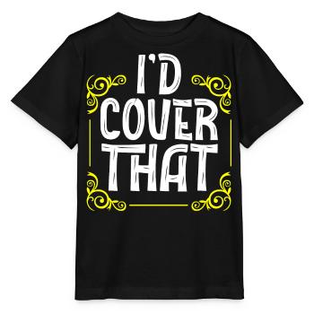 Insurance agent - Stanley/Stella MINI CREATOR Kids’ T-Shirt - black - Front - Mikhail (115cm)