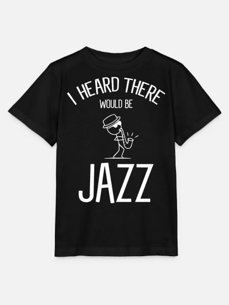 Jazzmusik - Jazzmusiker - Stanley/Stella Kinder T-Shirt MINI CREATOR - Schwarz