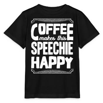Speech-language pathology, speech-language pathologist - Stanley/Stella MINI CREATOR Kids’ T-Shirt - black - Front - Mikhail (115cm)