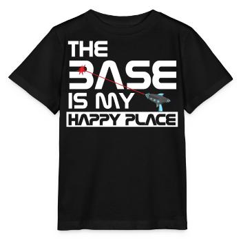 Lasertag, Laser - Stanley/Stella Kinder T-Shirt MINI CREATOR  - Schwarz - Vorne - Mikhail (115cm)