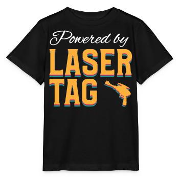 Lasertag, Laser - Stanley/Stella Kinder T-Shirt MINI CREATOR  - Schwarz - Vorne - Mikhail (115cm)