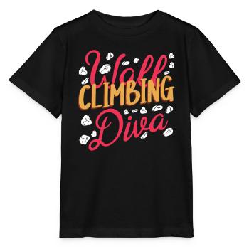 Wall climbers, wall climbers - Stanley/Stella MINI CREATOR Kids’ T-Shirt - black - Front - Mikhail (115cm)