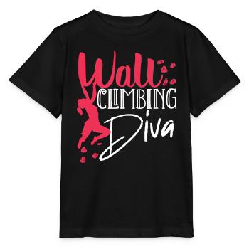 Wall climbers, wall climbers - Stanley/Stella MINI CREATOR Kids’ T-Shirt - black - Front - Mikhail (115cm)