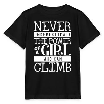 Wall climbers, wall climbers - Stanley/Stella MINI CREATOR Kids’ T-Shirt - black - Front - Mikhail (115cm)