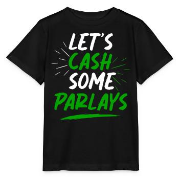 Parlays, Parlay, Sports Betting - Stanley/Stella MINI CREATOR Kids’ T-Shirt - black - Front - Mikhail (115cm)