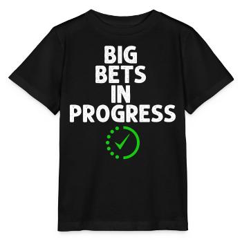 Parlays, Parlay, Sports Betting - Stanley/Stella MINI CREATOR Kids’ T-Shirt - black - Front - Mikhail (115cm)