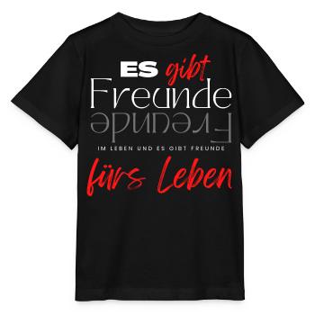 Beste Freunde FREUND Kumpel Kumpels - Stanley/Stella Kinder T-Shirt MINI CREATOR  - Schwarz - Vorne - Mikhail (115cm)