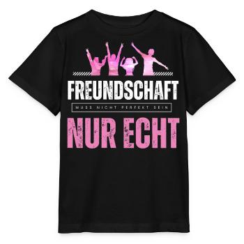 Beste Freunde FREUND Kumpel Kumpels - Stanley/Stella Kinder T-Shirt MINI CREATOR  - Schwarz - Vorne - Mikhail (115cm)