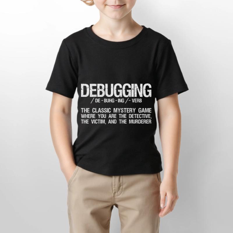 Informatiker Coding - Debugging Programmieren Stanley/Stella Kinder T-Shirt MINI CREATOR 