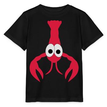 homard - T-shirt bio MINI CREATOR Stanley/Stella Enfant - noir - Devant - Mikhail (115cm)