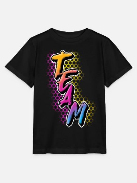 Team - Stanley/Stella Kinder T-Shirt MINI CREATOR  - Schwarz