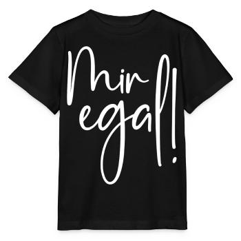 Mir egal - Stanley/Stella Kinder T-Shirt MINI CREATOR  - Schwarz - Vorne - Mikhail (115cm)