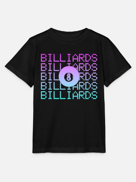 Billiard - Stanley/Stella Kinder T-Shirt MINI CREATOR  - Schwarz