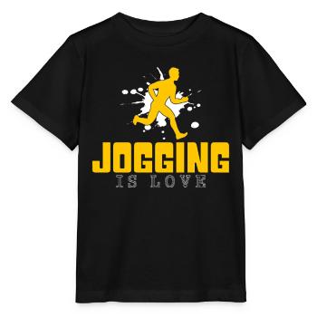 Faire du jogging - T-shirt bio MINI CREATOR Stanley/Stella Enfant - noir - Devant - Mikhail (115cm)