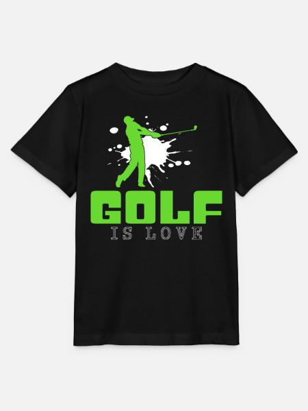 Golf - Stanley/Stella Kinder T-Shirt MINI CREATOR  - Schwarz