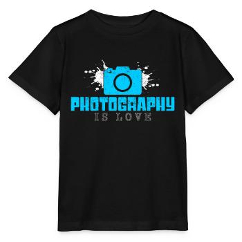 Photography - Stanley/Stella MINI CREATOR Kids’ T-Shirt - black - Front - Mikhail (115cm)