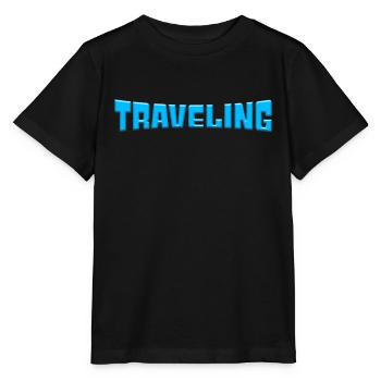Reisen - Stanley/Stella Kinder T-Shirt MINI CREATOR  - Schwarz - Vorne - Mikhail (115cm)