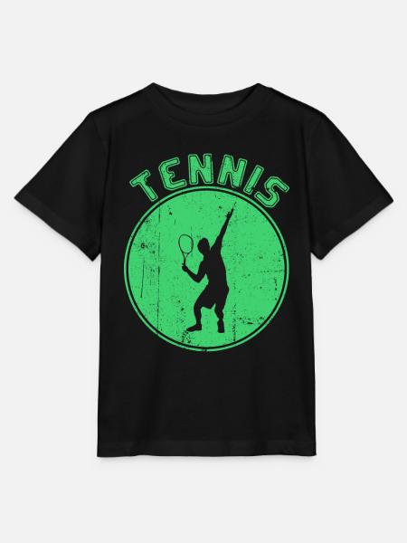 Tennis - T-shirt MINI CREATOR barn från Stanley/Stella - svart