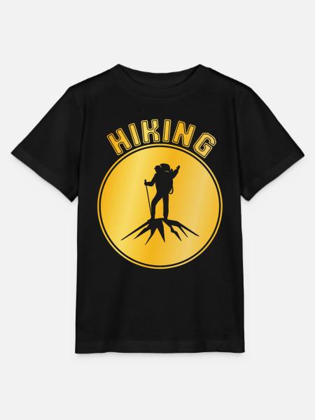 Bergsteigen - Stanley/Stella Kinder T-Shirt MINI CREATOR  - Schwarz