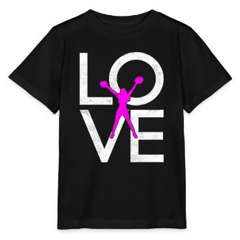 cheerleading - T-shirt bio MINI CREATOR Stanley/Stella Enfant - noir - Devant - Mikhail (115cm)