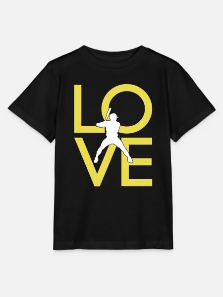 Baseball - Stanley/Stella Kinder T-Shirt MINI CREATOR  - Schwarz