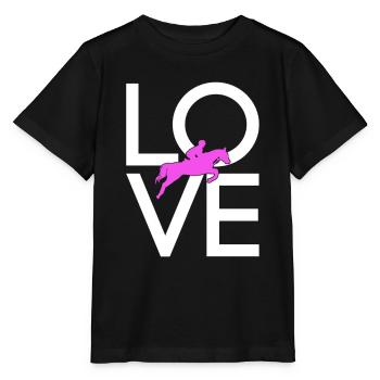 Équitation - T-shirt bio MINI CREATOR Stanley/Stella Enfant - noir - Devant - Mikhail (115cm)